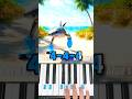 Tralalero Tralala Shark With Blue Shoes - Piano Tutorial #shorts