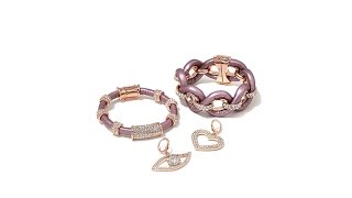 Joan Boyce "Charmed for Sure" Bracelets and Charms Set