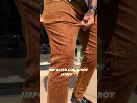 Impoted Corduroy Jeans Pant  For Men's | #fashioncollect #menfashion