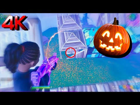 👻 FORTNITE PROJECT RETRAC 🎃 | Relaxing HALLOWEEN Rain Sounds 🌧️ 4K Vibes 🌕