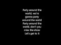 party around the world carlprit lyrics 