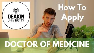 DEAKIN UNI DOCTOR OF MEDICINE | HOW TO APPLY | GEMSAS APPLICATIONS | GAMSAT, GPA, BONUSES