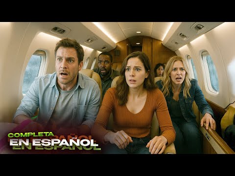¡ESTÁN ATRAPADOS EN UN HORRIBLE JUEGO A BORDO DE UN AVIÓN! | PELICULA EN ESPANOL