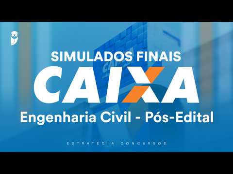 Simulado Final Caixa - Engenharia Civil - Pós-Edital - Correção