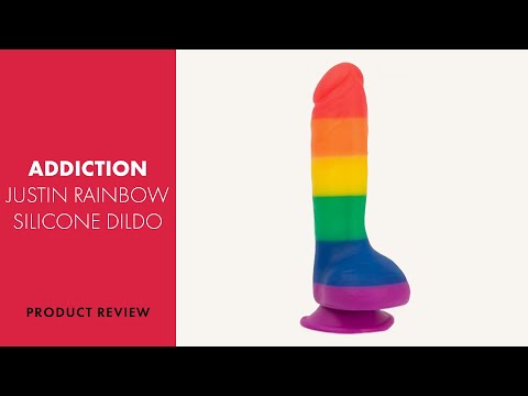 Addiction Justin Rainbow Dildo Review | PABO
