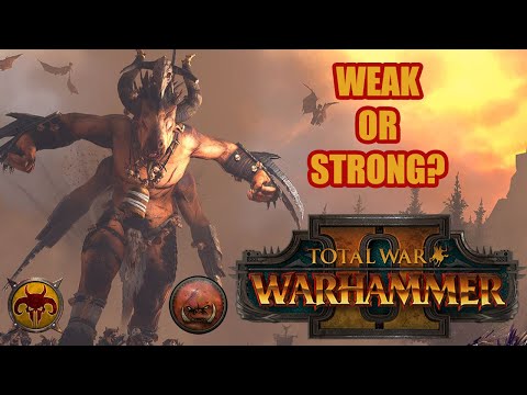 Is Ghorgon weak? | Beastmen vs Greenskins | Total War: Warhammer 2