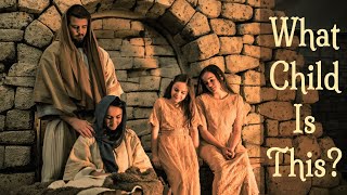 What Child is This? | Christmas carol with a live Nativity and the Pieta! #LightTheWorld