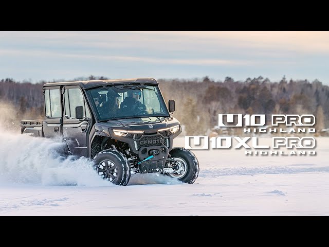 New 2025 CFMoto UFORCE U10 HIGHLAND XL HVAC 6 SEATER 5 YR WARRA in ATVs in Lloydminster