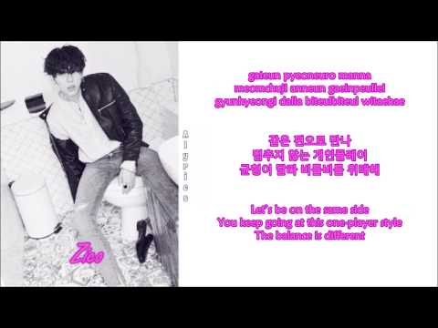 Block B - One Way (Rom~Han~Eng) Color & Picture Coded