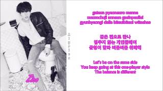 Block B - One Way (Rom~Han~Eng) Color &amp; Picture Coded