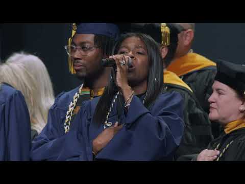 WGU 2023 Washington D.C. Commencement - National Anthem Sang by Brittany Thoms