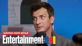 &#39;The Rookie&#39; Stars Nathan Fillion, Melissa O’Neil &amp; Cast LIVE | SDCC 2019 | Entertainment Weekly