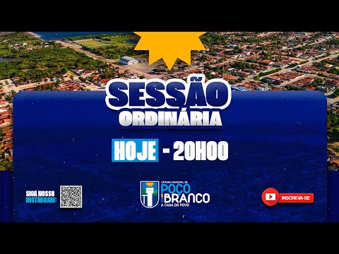 SESSÃO ORDINÁRIA CÂMARA MUNICIPAL DE POÇO BRANCO/RN 18/11/2025