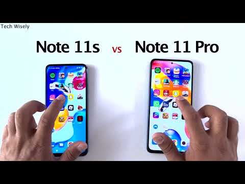 Xiaomi Redmi Note 11s vs Note 11 Pro 5G - SPEED TEST