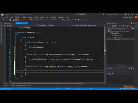 C 7 and NET Core 2 0 Recipes Delegates and Lambda Expressions | packtpub com