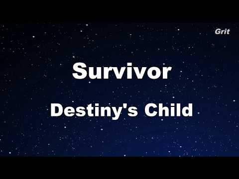 Survivor - Destiny's Child Karaoke【Guide Melody】