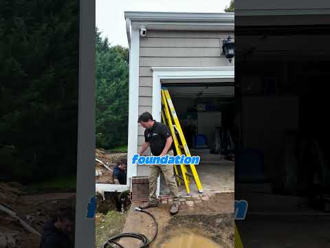 Manorville Foundation Repair - How We Stabilized This Sinking Foundation