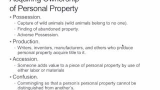 Personal Property