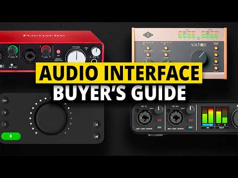 Audio Interfaces Explained – The Ultimate Buyer’s Guide for Musicians & Producers