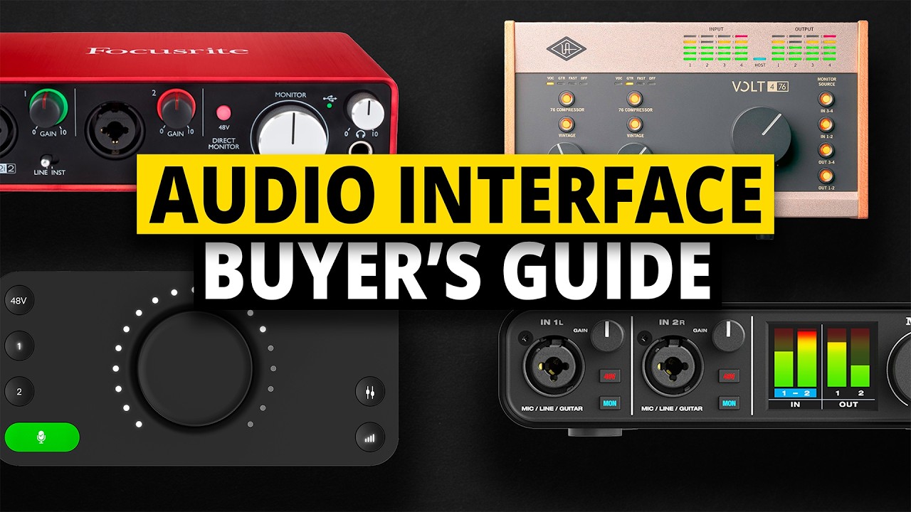 Audio Interfaces Explained – The Ultimate Buyer’s Guide for Musicians & Producers