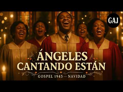 Ángeles Cantando Están – Himno Navideño – Gospel 1945 🎄✨