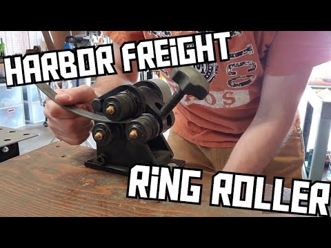Harbor Freight Ring Roller Review Modifications And Demonstration