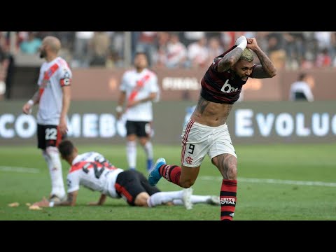 FLAMENGO 2 X 1 RIVER PLATE - COMPLETO HD -  IMAGENS DA GLOBO NARRAÇÃO JOÃO GUILHERME