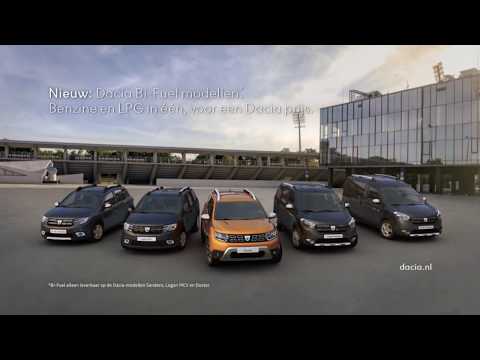 De nieuwe (Bi-Fuel) modellen van Dacia