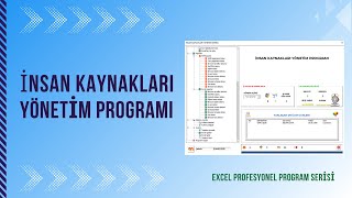 Excel İnsan Kaynakları Yönetim Programı | Personel Yönetim Sistemi