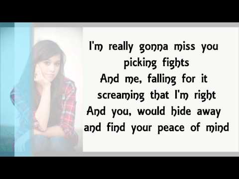 We Are Never Ever Getting Back Together- Megan Nicole lyrics