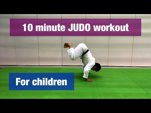10 minute JUDO workout FOR CHILDREN