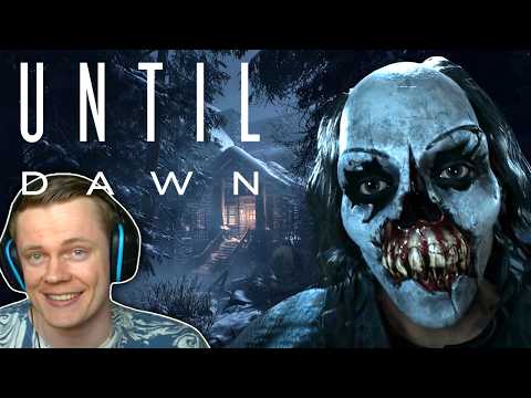 THIS HORROR GAME IS BETTER THAN A MOVIE - Until Dawn Remake FULL GAME Secret Ending
