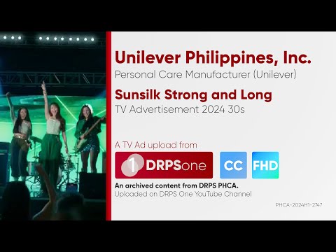 Sunsilk Strong and Long TV Ad 2024 30s (Philippines) [CC/HD]