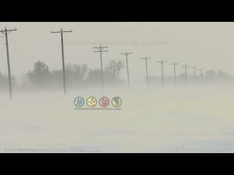 Barron County, WI Extreme Cold And Blowing Snow - 12/23/2022