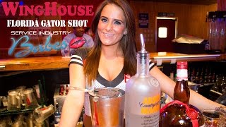 SIBABES Bartender Shot - Florida Gator Shot - Ker's WingHouse Stephanie S