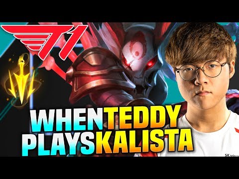 SKT T1 TEDDY PICKS KALISTA ADC! - SKT T1 Teddy Plays Kalista vs Xayah Adc! | Season 2020 KR SoloQ