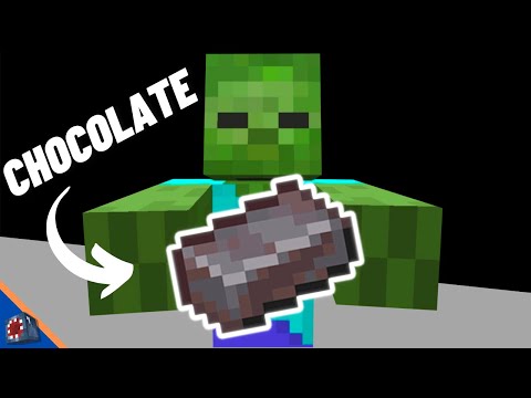 I Hired A Zombie To Sell Chocolate In Minecraft