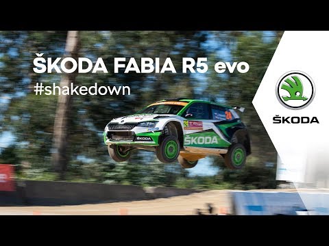 ŠKODA FABIA R5 EVO PREMIERE: Shakedown