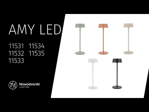 Світильник вуличний портативний Nowodvorski 11533 Amy LED 1x2W 3000K 170Lm IP54 пісочний