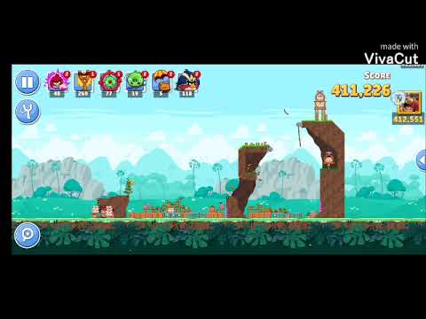 Angry Birds Friend Tournament Level 6 week 972 Three Stars with Sling Short 02 Sept 2021