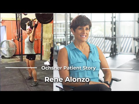 Video Thumbnail: Back to the gym after shoulder surgery: Rene Alonzo patient story