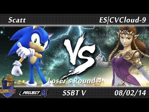 PM Singles: ScAtt (Sonic) vs ES|CVCloud-9 (Zelda) - SSBT5