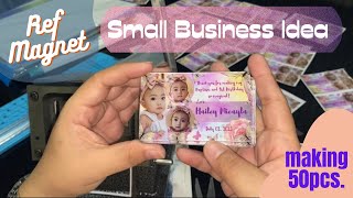 HOW I MAKE REF MAGNET SOUVENIR | SMALL BUSINESS IDEA