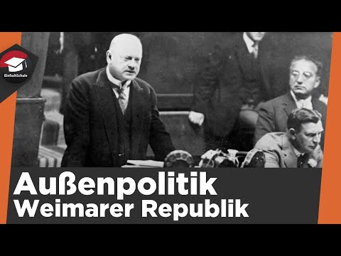 Foreign policy of the Weimar Republic simply explained - Treaties explained - Foreign policy WR s...