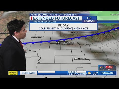 KSAN Storm Team 6pm Forecast Update - Wednesday April 5, 2020