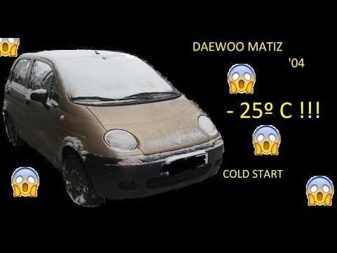 Thumbnail for DAEWOO MATIZ (2004) COLD START -25°C by Daewoo Matiz