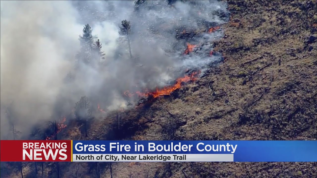 Boulder County Grass fire leads to a few evacuations