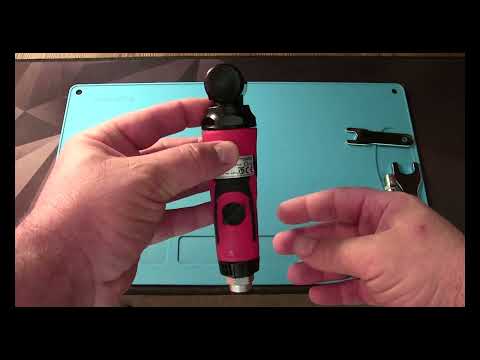 Пневматическая угловая шлифмашина YATO 6 мм, 1/4, 6.3 Bar, 113 л/мин