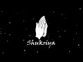 Shukriya RAAZ Latest Rap Song 2020