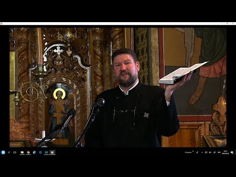 Cuvantul Pr. Daniel Avram la adunare - Oastea Domnului Silistea Snagovului - din  06 .05. 2018